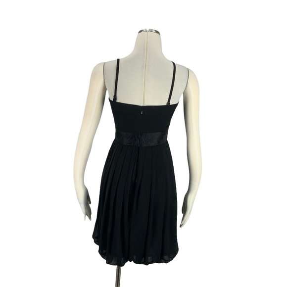 White House Black Market 4 Dress Formal Removable Strap Cocktail Prom Semi Knee - Picture 3 of 6